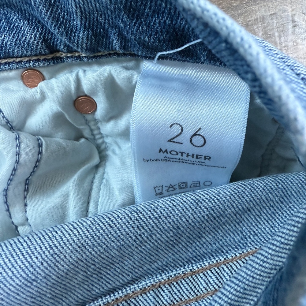 MOTHER The Hiker Hover Straight Leg Jeans 26 - Picture 8 of 9